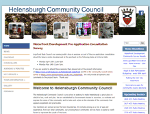 Tablet Screenshot of helensburghcommunitycouncil.co.uk